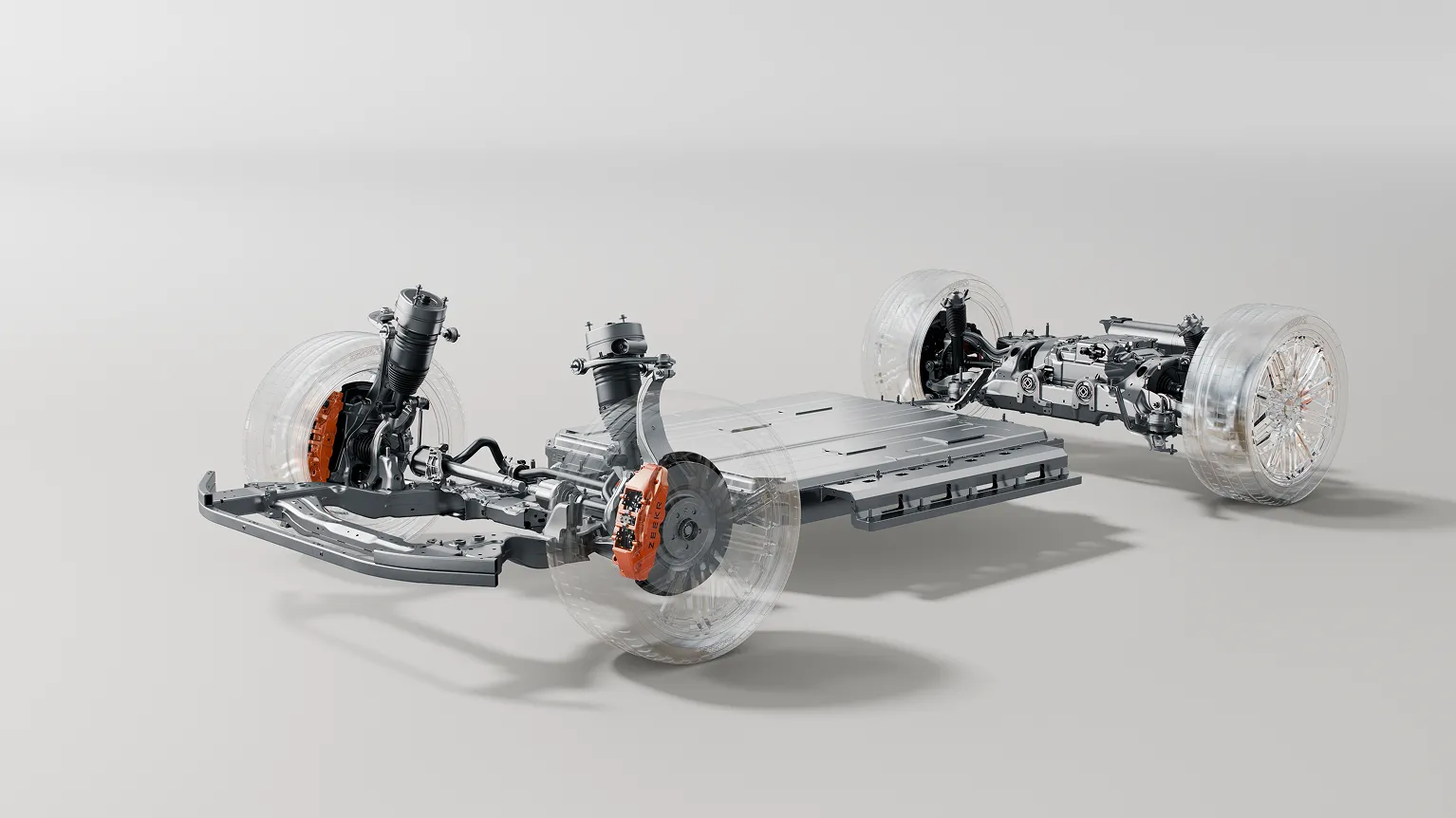 ZEEKR 8X — Dual-chamber closed-type air suspension